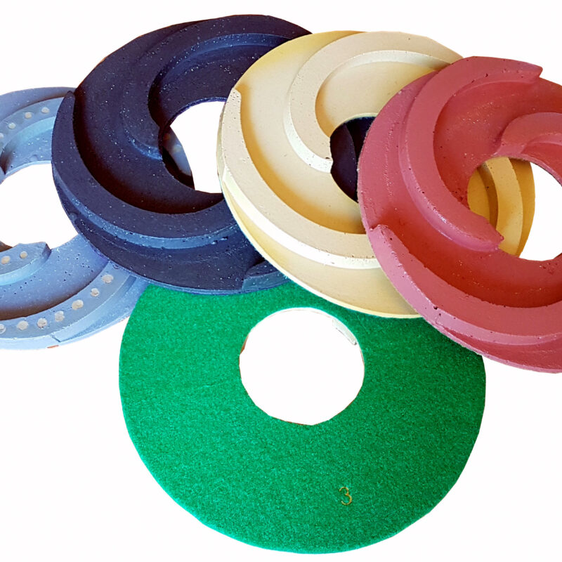 RZEPKI DIAMENTOWE typ JI Ø250mm LT 6-STEP