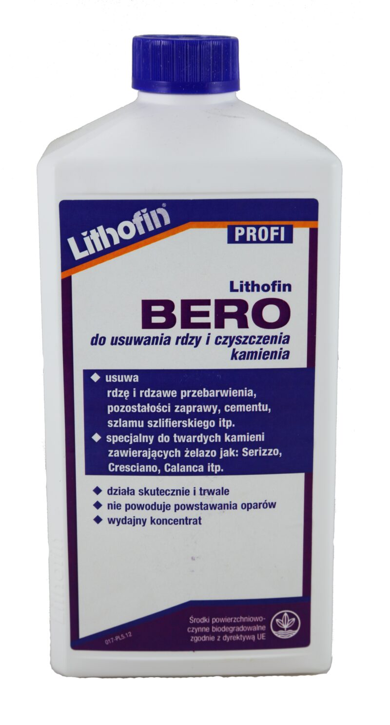 PŁYN BERO DO ODRDZEWIANIA KAMIENIA NATURALNEGO 1L