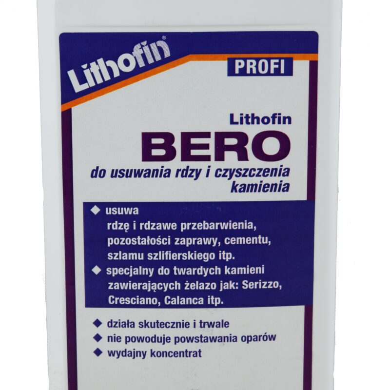 PŁYN BERO DO ODRDZEWIANIA KAMIENIA NATURALNEGO 1L