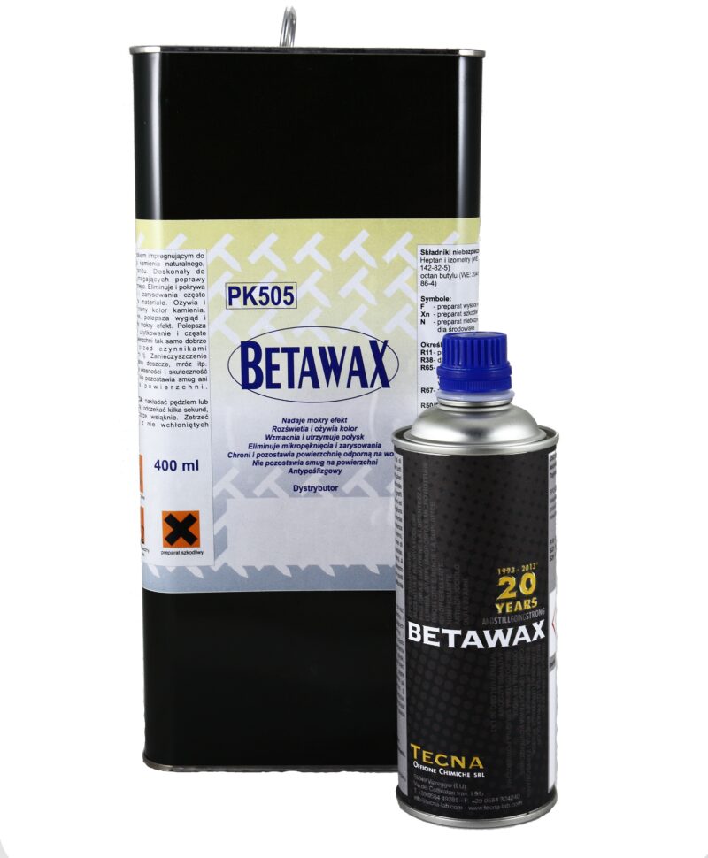 KRYSTALIZATOR BETAWAX, efekt mokrego kamienia