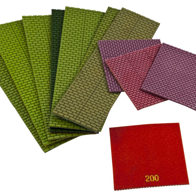 RZEPKI DIAMENTOWE w arkuszach do Granitu