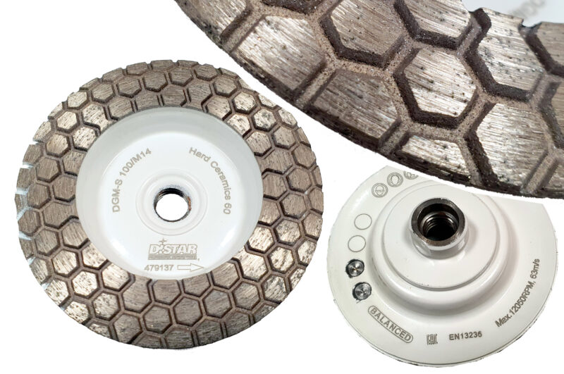 Frez 100 mm M14 do ceramiki, porcelany i gresu DIS Honey