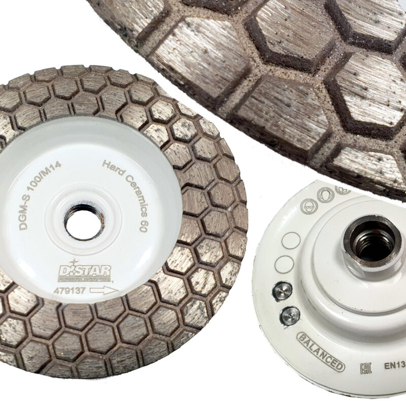 Frez 100 mm M14 do ceramiki, porcelany i gresu DIS Honey
