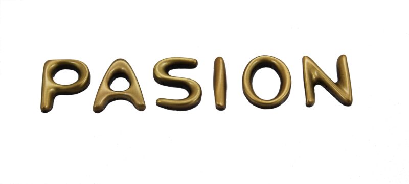 Litery LASEF PASSION