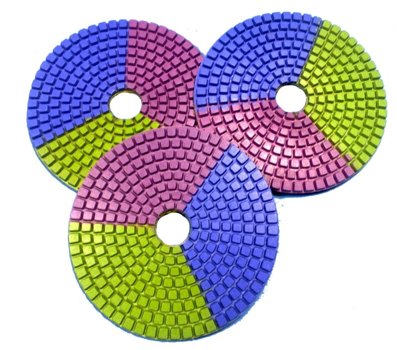 RZEPKI DIAMENTOWE typ 3-COLOR do Granitu