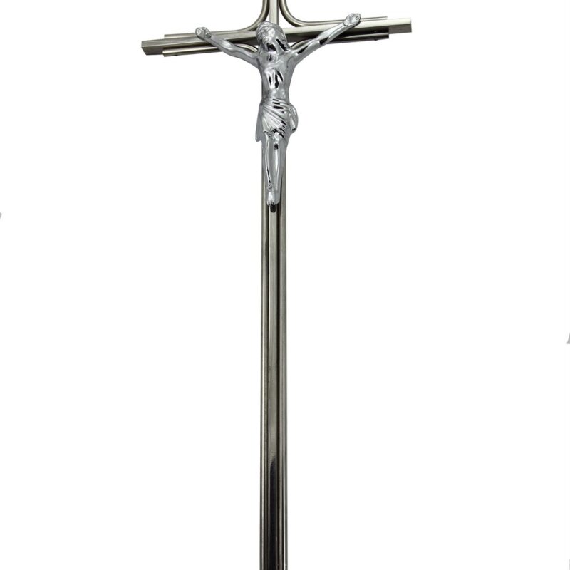 Krzyż Srebrny z Prętem