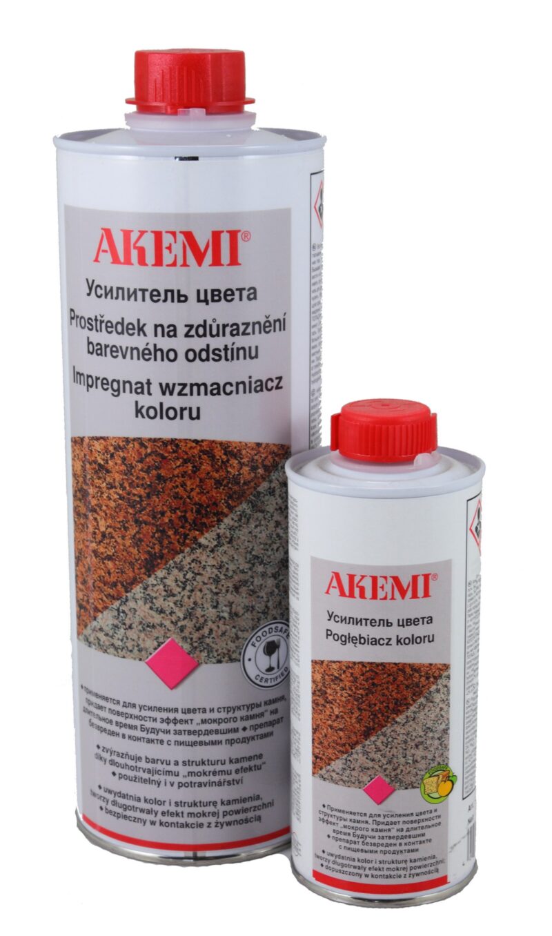 AKEMI POGŁĘBIACZ KOLORU, IMPREGNAT Do kamienia niepolerowanego